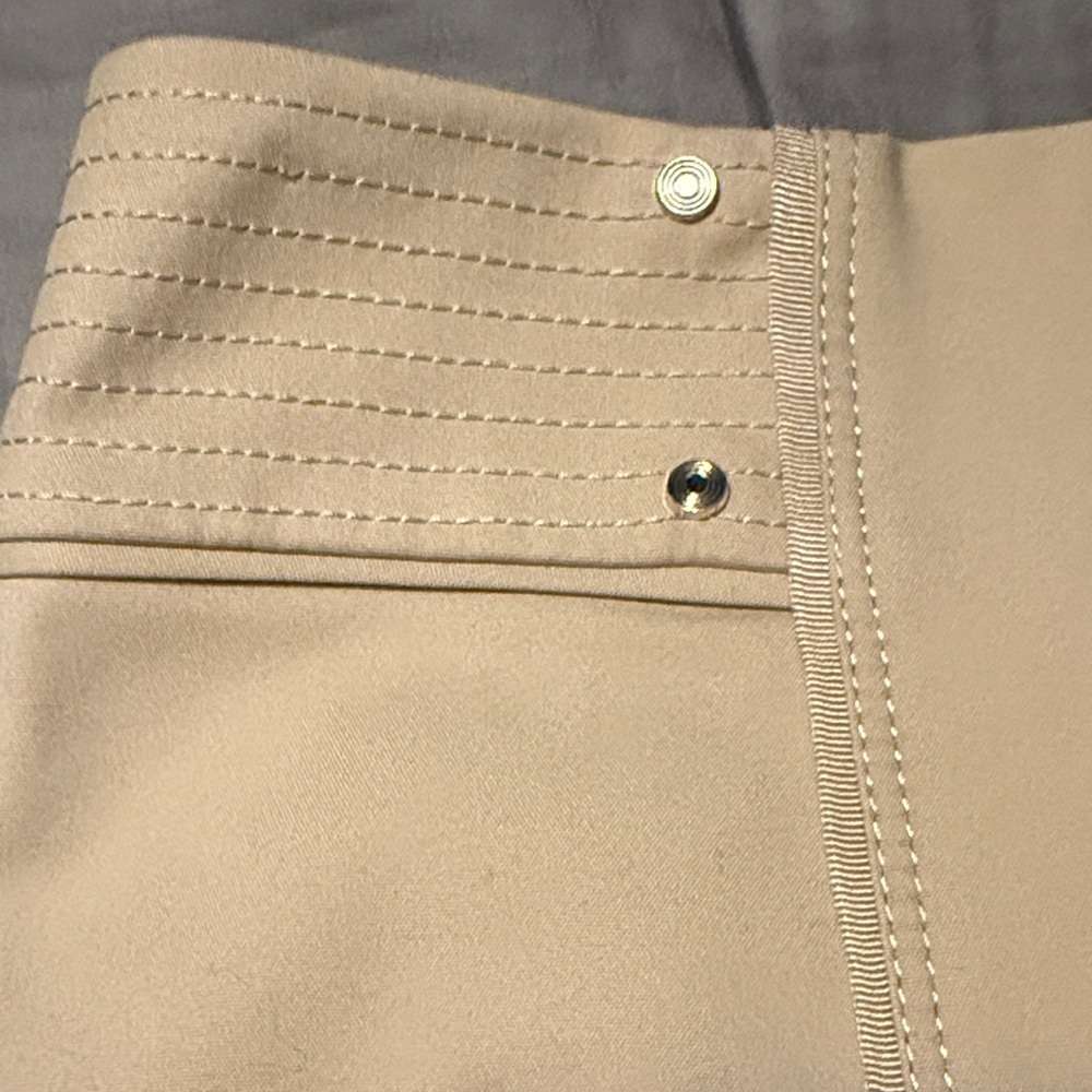 White House Black Market Beige Pencil Skirt - Picture 3 of 4
